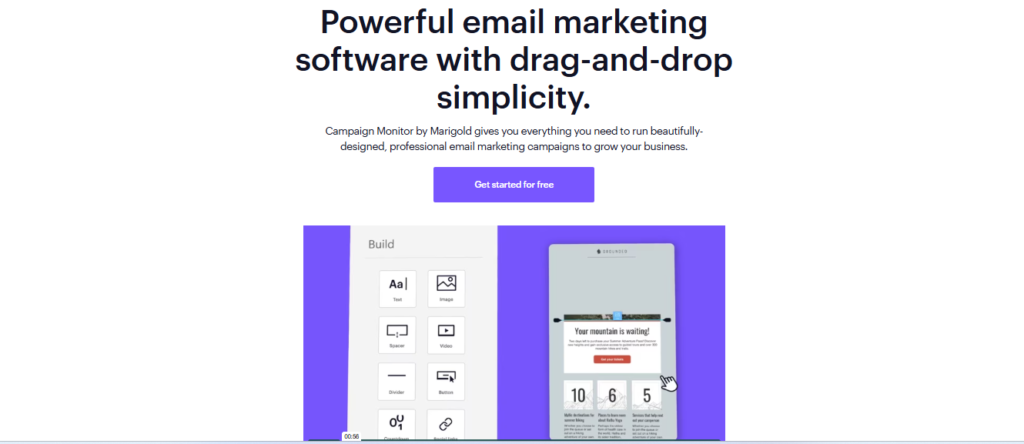 Email Marketing Features Campaign Monitor