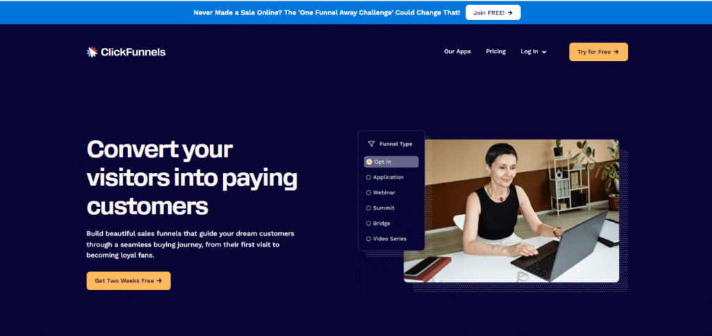 Sales Funnels of ClickFunnels