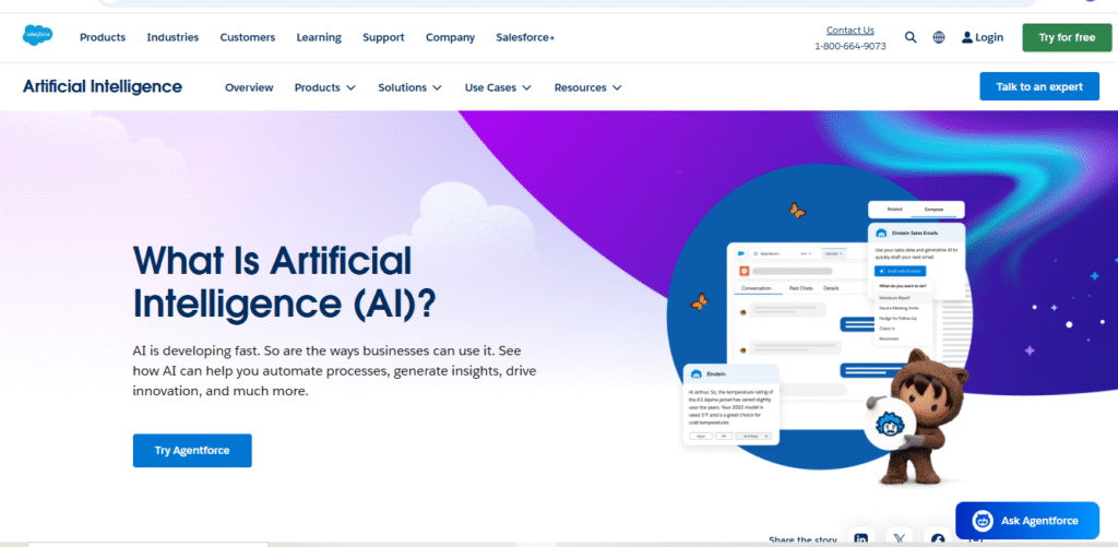 AI and Analytics (Einstein AI) Salesforce