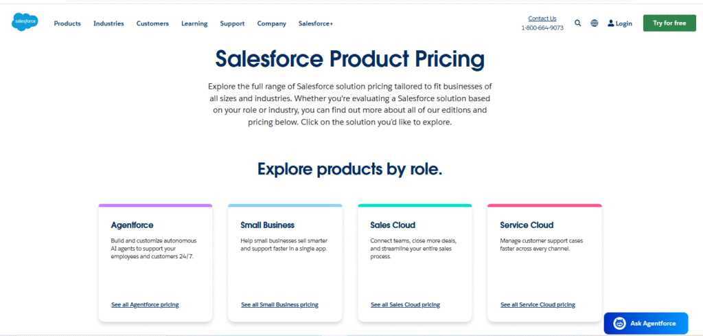 Salesforce Pricing and Plans