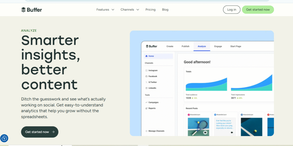 Analytics and Reporting Buffer 